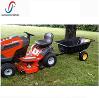 2025 EU populaire promotionnel petite remorque à benne basculante ATV remorque utilitaire de jardin avec fonction de basculement à faible quantité minimale de commande
