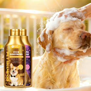 <span class=keywords><strong>Shampoing</strong></span> Apaisant <span class=keywords><strong>Anti</strong></span>-Démangeaisons pour Animaux de Compagnie en Gros, Antibactérien & <span class=keywords><strong>Anti</strong></span>-Inflammatoire, Répulsif Contre les Puces & Acariens, Contre les Irritations, Universel pour Chats & Chiens - Product Image 5
