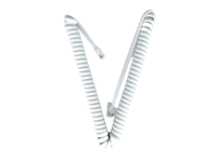Fabricant OEM Cordon de ligne téléphonique Non enroulé Câble de ligne de combiné téléphonique RJ9 4C4C Accessoire téléphonique 2m 3m