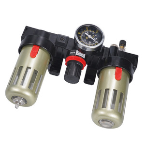 Combinaison filtre-régulateur d'air NGS AC2000 BC3000, unité pneumatique triple avec manomètre - Product Image 1