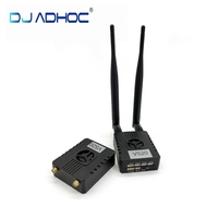 Émetteur-récepteur vidéo sans fil COFDM DJ/HZ-25-30S-BCD 25dBm 30Mbps, radio réseau maillé longue portée 30km pour drone UAV