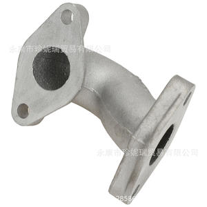 Connecteur de collecteur d'admission en aluminium 43 #   Pièce de réparation de carburateur pour moto tout-terrain 70-110Cc - Product Image 1