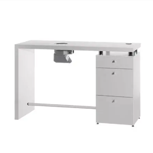 <span class=keywords><strong>Mesa</strong></span> de Manicura Profesional con Colector de Polvo y Cajones con Cerradura - Escritorio de Uñas para Salón con Ventilador de Vacío Integrado - Product Image 4