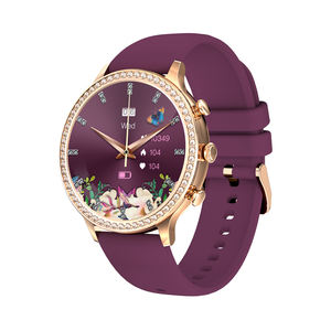 Reloj Inteligente I70 de Moda para Mujer, Pantalla Redonda con Diamantes, Compatible con Llamadas BT, Frecuencia Cardíaca, Presión Arterial, Oxígeno - Product Image 2
