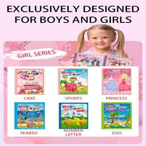 Sách Nước Thần Tiên Màu Vẽ Tái Sử Dụng Phổ Biến Cho Trẻ Em Sách Nước Thần Tiên Cho Trẻ Em - Product Image 6