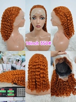Promotion Letsfly 25$ Perruques Bob Lace Frontal 13x4 Water Wave 10 12 14 16 pouces, Cheveux Humains 100% Naturellement Bouclés, Qualité 9A 180%, Vente en Gros