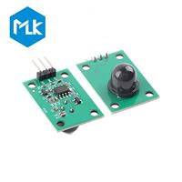 Capteurs infrarouges pyroélectriques MLK D203S, détection du corps humain, module de capteurs de mouvement PIR pour Arduino, 120 degrés