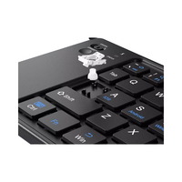 Keyboard Lipat Ringkas XK04 Keyboard Bluetooth Portabel Keyboard Nirkabel Ukuran Saku untuk iPhone Smartphone EBAYER