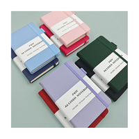Carnets de notes A6 à couverture rigide en cuir PU, best-seller 2026-2027, pour le travail et l'usage quotidien professionnel