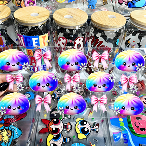 Vinilos Personalizados <span class=keywords><strong>Uber</strong></span> DTF, Adhesivos de Resina PET Impermeables, Sin Necesidad de Calor, Impresión de Adhesivos UV DTF para Tazas de 16 oz - Product Image 4