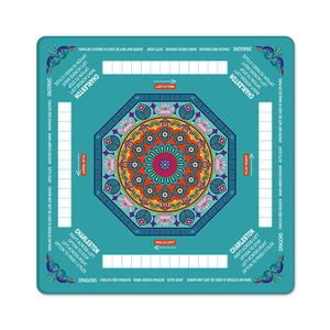 Foldable Portable Customizable Mahjong Mat Nonslip Thickened Mahjong <b>Table</b> Mat for Home Entertainment with Bag - Product Image 5