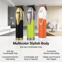 Tondeuse à cheveux professionnelle avec écran LCD, sans fil, pour homme, ensemble de toilettage 2 pièces pour hommes, salon de coiffure