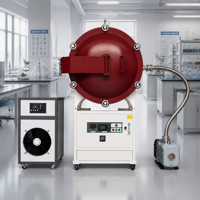 Tungku Perlakuan Panas Vakum Kompak 1200 ℃   Desain Benchtop Kontrol PID yang Dapat Diprogram untuk Penelitian Universitas