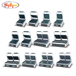 Rejilla Panini de una sola placa comercial, parrilla de barbacoa Industrial grande plana, sándwich para cocineros, sándwiches, pollo a la parrilla, EG-811B - Product Image 5