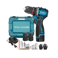 Taladro inalámbrico portátil Tool Leader de 18V, destornillador flexible, mini taladro, taladros eléctricos de alta calidad para el hogar
