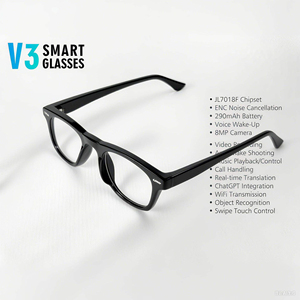 Kairui 2026 Nuevas Gafas Inteligentes V3 con Cámara HD de 8MP 1080P, Grabación de Video de 32GB, Transferencia WIFI, ChatGPT, Lentes Duales, Traducción por IA y GPS - Product Image 5