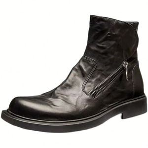 Chaussures de Mariage pour Homme en Cuir Véritable Britannique, Habillées et Formelles, en Cuir de Vachette Haut de Gamme, Tendance pour le Marié - Product Image 2