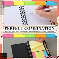 Ensemble de 10 carnets à spirales, petit bloc-notes avec poche pour stylo, bloc-notes ligné pour les fournitures de bureau, d'école et d'affaires