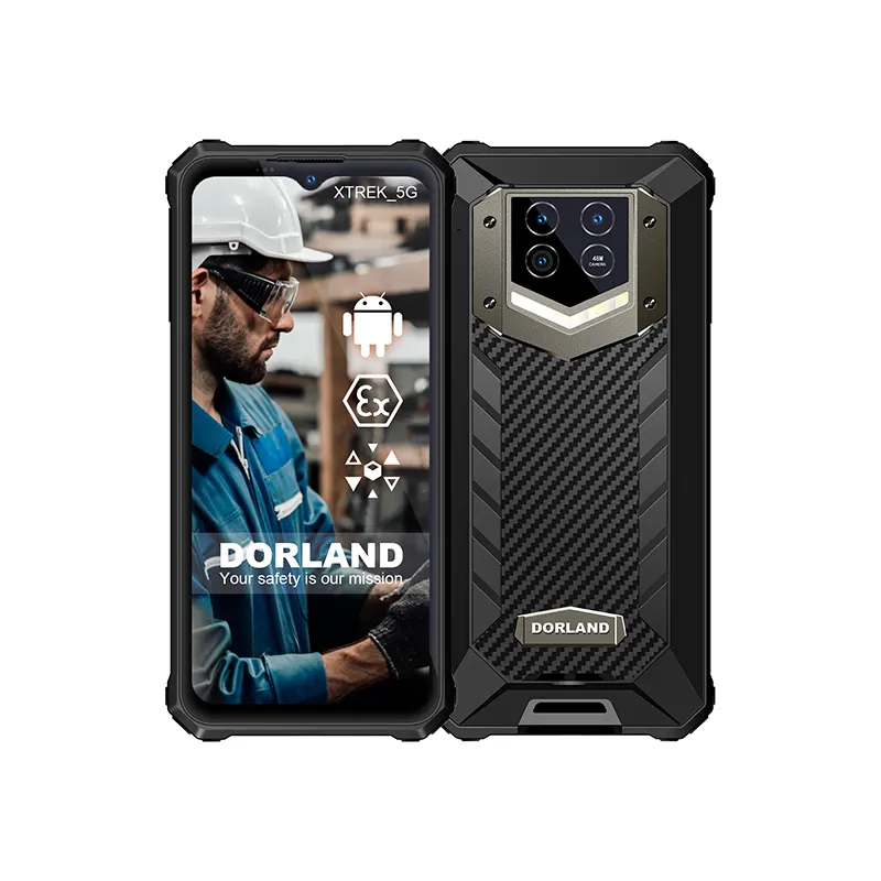 Dorland XTREK_5G בטוח במהות אקס הוכחת ip68 מוקשח 5g אנדרואיד תעשיית גדול סוללה לאורך זמן נייד טלפון