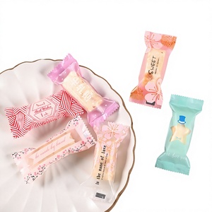 Sacs d'emballage personnalisés pour bonbons, emballages thermoscellables pour nougats, emballages pour friandises croustillantes en forme de flocon de neige, sacs d'emballage pour la pâtisserie pour les petites entreprises - Product Image 2