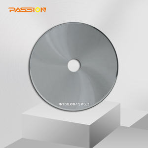 Venta al por mayor 100*15*0,3mm Circular de carburo de tungsteno <span class=keywords><strong>tabaco</strong></span> cuchillo cortador de cigarrillos para GDX1 GDX2 máquina de cigarrillos cuchillas de corte longitudinal - Product Image 1