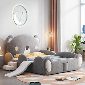 Juegos de muebles de dormitorio para niños de Metal de madera maciza, descuento al por mayor para pedidos a granel, Escuela para Niños, jardín de infantes, <span class=keywords><strong>Hotel</strong></span> moderno - Product Image 1