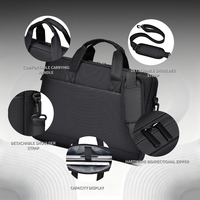Sac à main pour ordinateur portable, sacoche de travail, sac de voyage imperméable et élégant, grande capacité, à porter à l'épaule ou en bandoulière