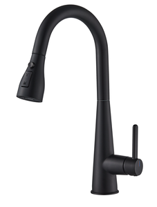 Rubinetto da Cucina Estraibile Oro Spazzolato, Miscelatore Moderno per Lavello Monocomando da Appoggio, Rubinetto Gourmet a Prezzo di Fabbrica - Product Image 3