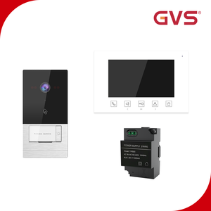 Sistema de Videoportero Analógico de 2 Cables GVS, Monitor Interior de 7 Pulgadas, Sistema de Intercomunicación en Red, Videoportero para Múltiples Apartamentos - Product Image 1