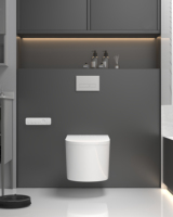 WC intelligent mural KD-953E, design occidental, avec fonction massage et bidet intégré, pour une hygiène optimale