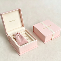 Boîte-cadeau recyclable de bijoux de carton ouvré pour l'OEM ODM de présentation de luxe et d'expérience de déballage soutenu