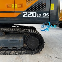 Excavadora Usada de la Mejor Calidad, Hyundai 220 de 22 Toneladas, Excavadora de Cadenas de Segunda Mano en Venta