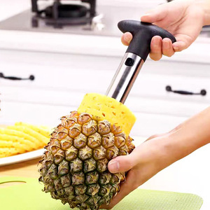 Pineapple Peeler Stainless Steel Core Remover Fruit Cutter Kitchen <b>Tool</b> - Product Image 1