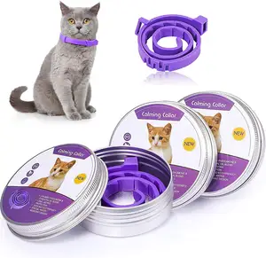 Hot Selling Verstelbare Honden Kalmerende Feromonen Halsband Voor Huisdieren Kalmerende Halsband Voor Katten Verminderen Angst