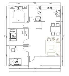 Casa de Madera Rústica, Casa Prefabricada, Cabaña de Madera, Edificios Prefabricados - Product Image 4