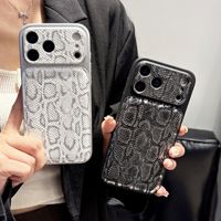 Coque de téléphone de luxe antichoc effet crocodile pour iPhone 17 Pro Max 16 15 14 Pro – Vente chaude en gros