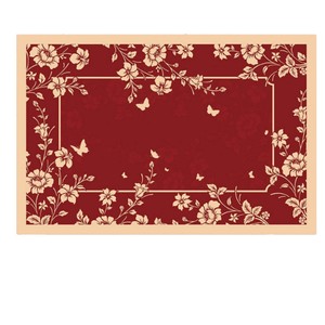 Alfombra roja de estilo chino, rectangular, duradera, resistente a las manchas, para decoración del Año Nuevo Chino - Product Image 5