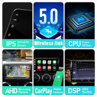 Toptan Evrensel 2Din Android Araç Tezgahı 1280*800 Dokunmatik Ekran MP5 DVD Oynatıcı CarPlay Uyumlu