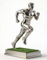 Trophées Métalliques Personnalisés Créatifs et Durables avec Gravure et Impression Letterpress pour Récompenses de Championnats Sportifs – Bronze pour les Distinctions