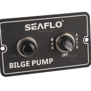 SEAFLO DC 12V 24V Marine Schalttafel Bilgen pumpensc halter 3-Wege-Schalttafel - Product Image 1