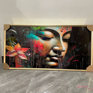 Usine En Gros Élégant Huit Chevaux Courant Toile Moderne De Luxe Parfait Cheval Image 7 Cheval Courant Peinture avec Cadre - Product Image 3