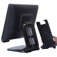 Windows 7-tableta con ventana estándar, venta al por menor, capacitiva, todo en uno, Pos, todo en uno, pantalla táctil, POS