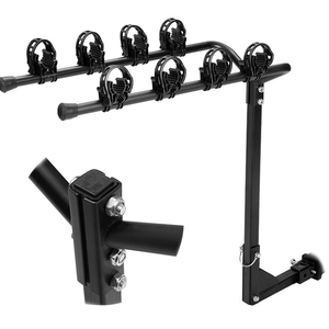 Vente directe usine <span class=keywords><strong>Porte</strong></span>-vélos réglable pour fixation sur <span class=keywords><strong>coffre</strong></span> de <span class=keywords><strong>voiture</strong></span>, pour 3 vélos, Noir, Capacité de charge 60 kg - Product Image 1