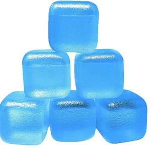Cubitos de Hielo Reutilizables Cuadrados de Plástico Sin BPA, Enfriadores de Bebidas Coloridos de Grado Alimenticio para Whisky y Cócteles, Sin Dilución, Regalo para Fiestas y Bares - Product Image 2