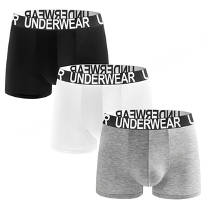 Calzoncillos de tiro medio para hombre personalizables de lujo, ropa interior de punto clásica cómoda, bragas transpirables - Product Image 4