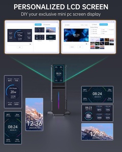 Cyx S1 RGB Mini PC M.2 NVMe SSD mini máy tính intel Alder hồ N95 dọc Mini tháp máy tính - Product Image 5