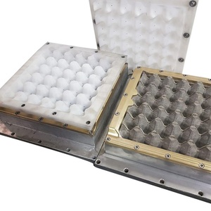 Uzbekistan Recycle waste paper box making egg tray making machine/egg farm machine/egg carton making machine