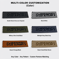 Ruban Jacquard en Nylon Écologique à Motif Personnalisé, Tissé Double Face Haute Densité pour Vestes et Sacs Techwear, OEM ODM