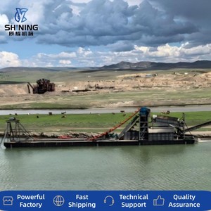 Draga a Catena per Sabbia, Imbarcazione Stabile per Estrazione di Sabbia per Estrazione Mineraria Costiera e Ingegneria Costiera - Product Image 1