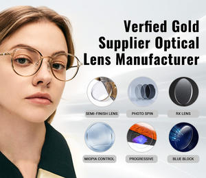 광학 렌즈 제조업체 광변색 렌즈 블루 컷 렌즈 광학 렌즈 광변색 안경 도매 가격 - Product Image 4